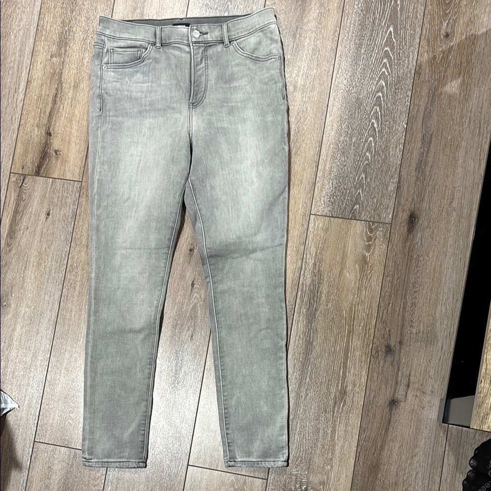Gray Women's Express jeans